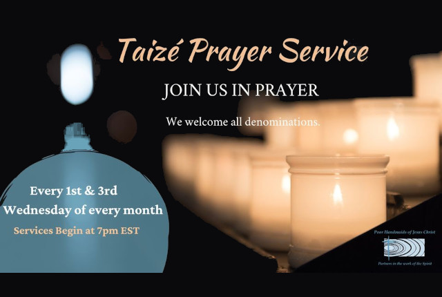 Join Us for Taizé Prayer Service in Plymouth, IN  ::  A Moment of Peace and Contemplation