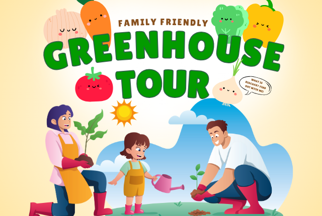 Family-Friendly Greenhouse Tour and Seed Planting